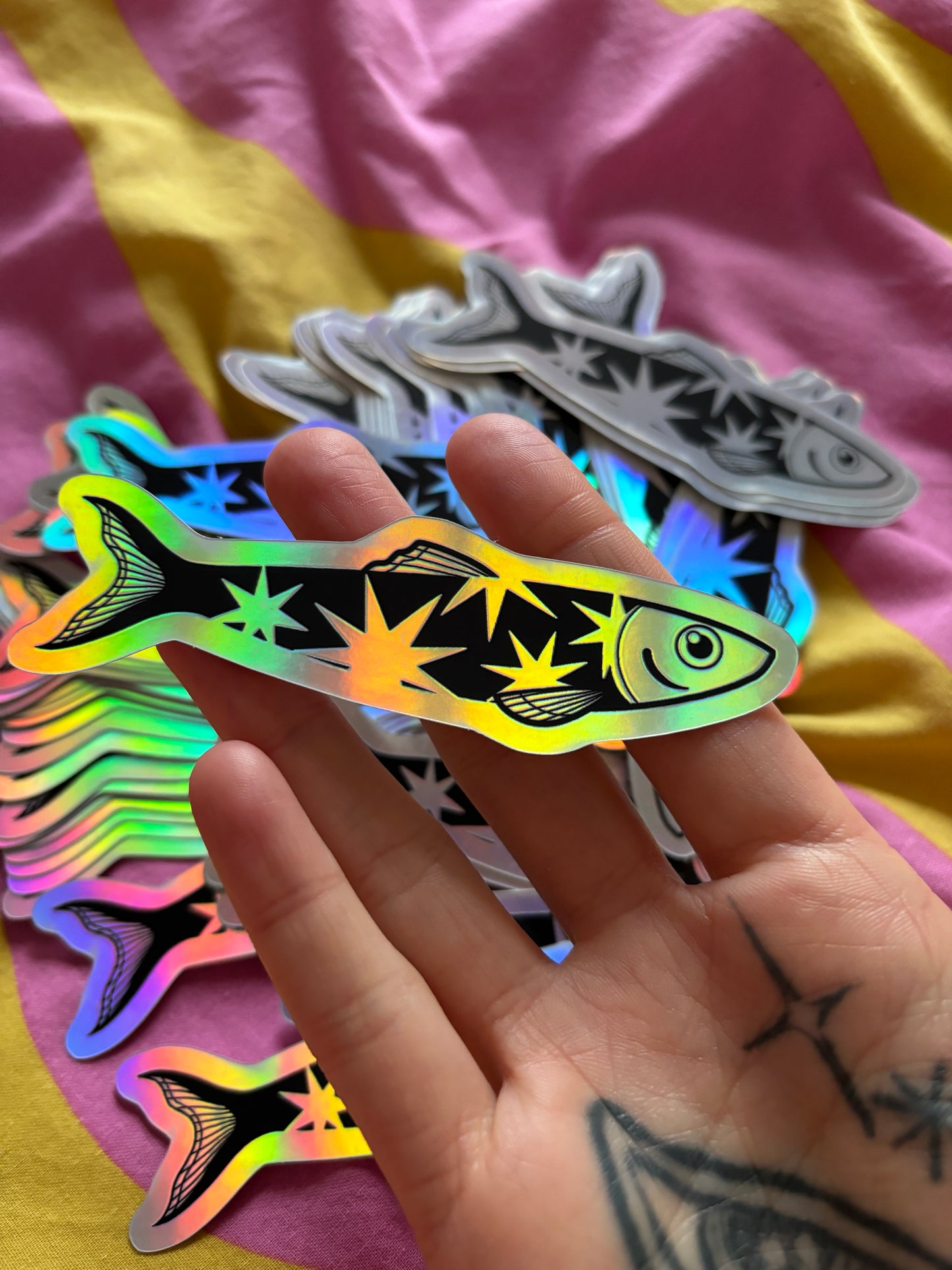 !NEW STICKER! Sticker Sardine