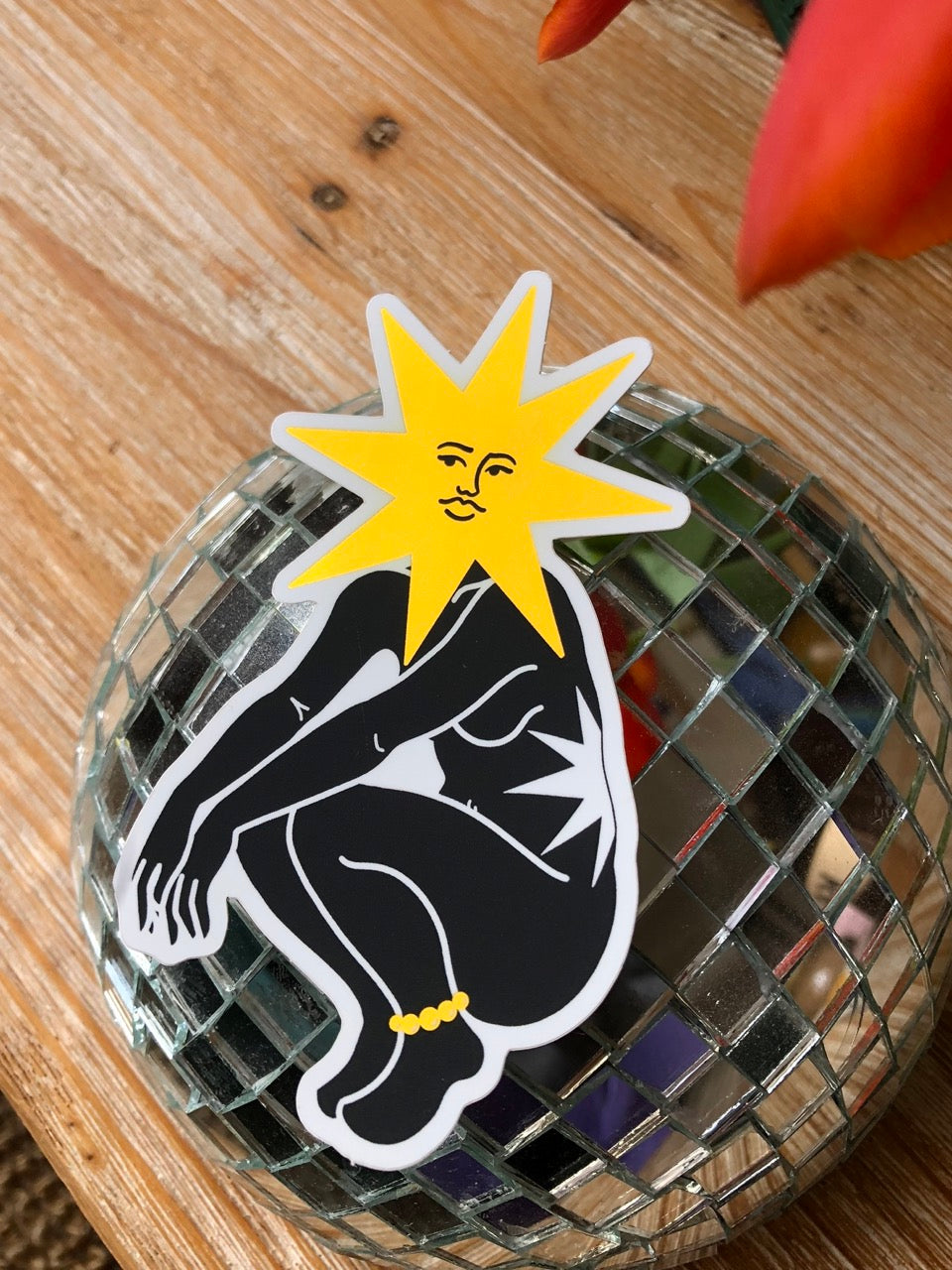 Sticker Dame Étoilée