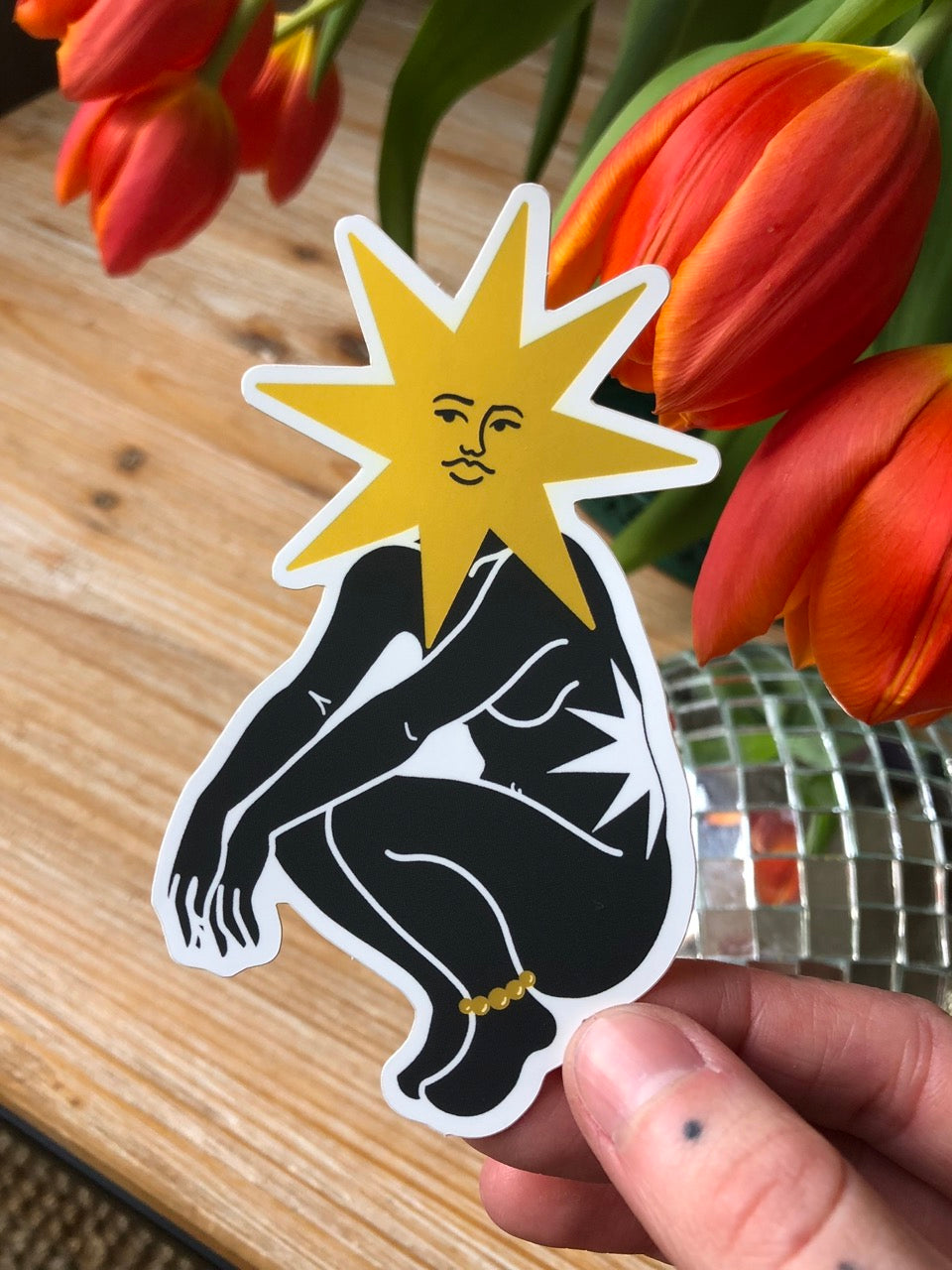 Sticker Dame Étoilée