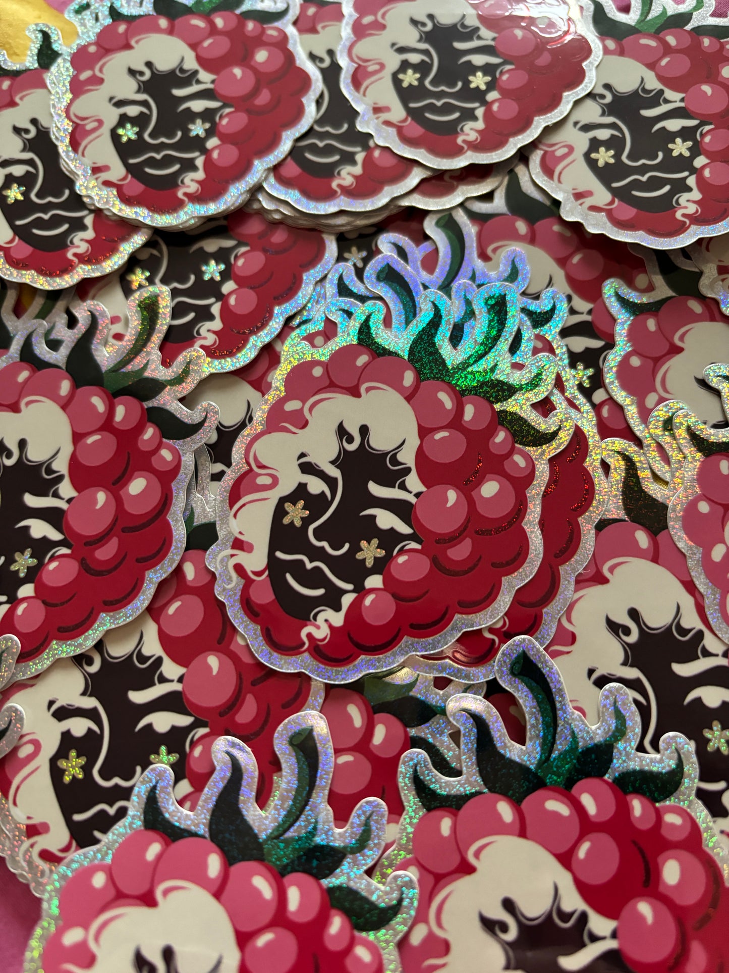 !NEW STICKER! Sticker Framboise