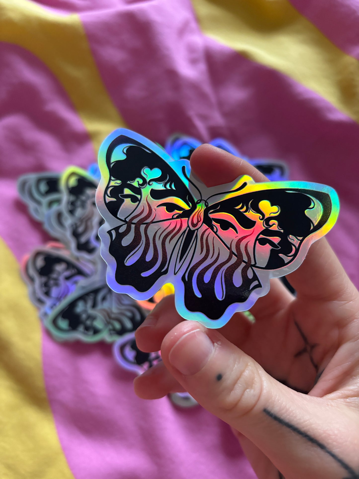 !NEW STICKER! Sticker Papillon