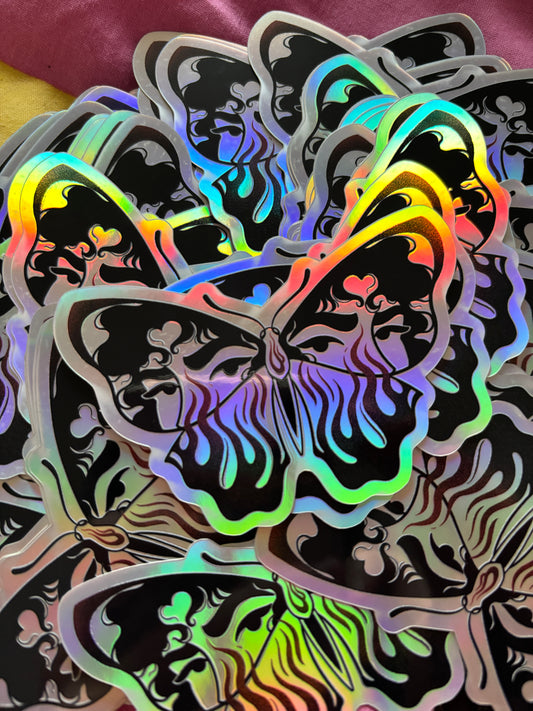 !NEW STICKER! Sticker Papillon