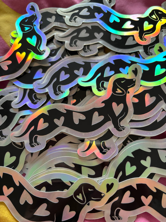 !NEW STICKER! Sticker Teckel