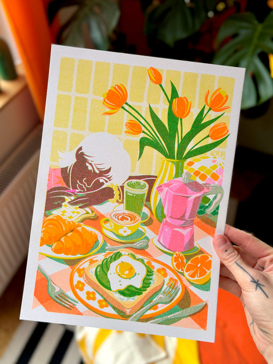 !NEW RISO! Slow Morning