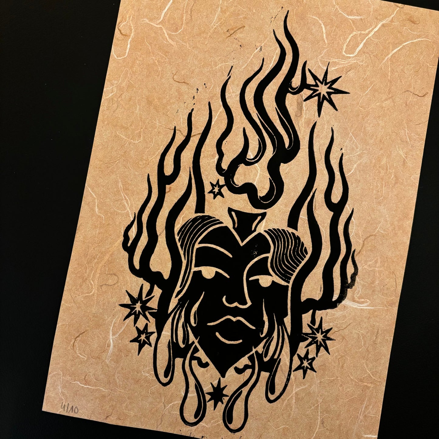 ‎ ✷ Coeur cosmique - 2 couleurs