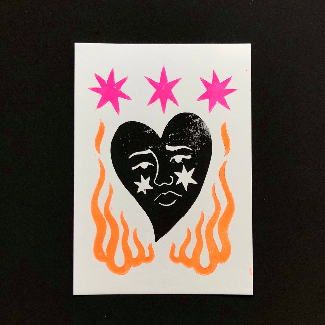 ‎ ✷ Coeur - 3 couleurs