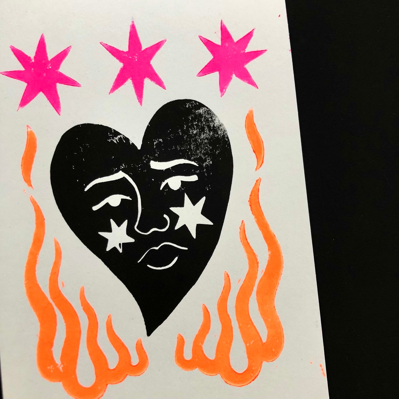 ‎ ✷ Coeur - 3 couleurs