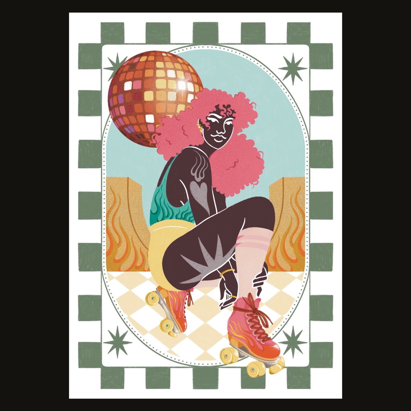Roller Girl - 2 couleurs