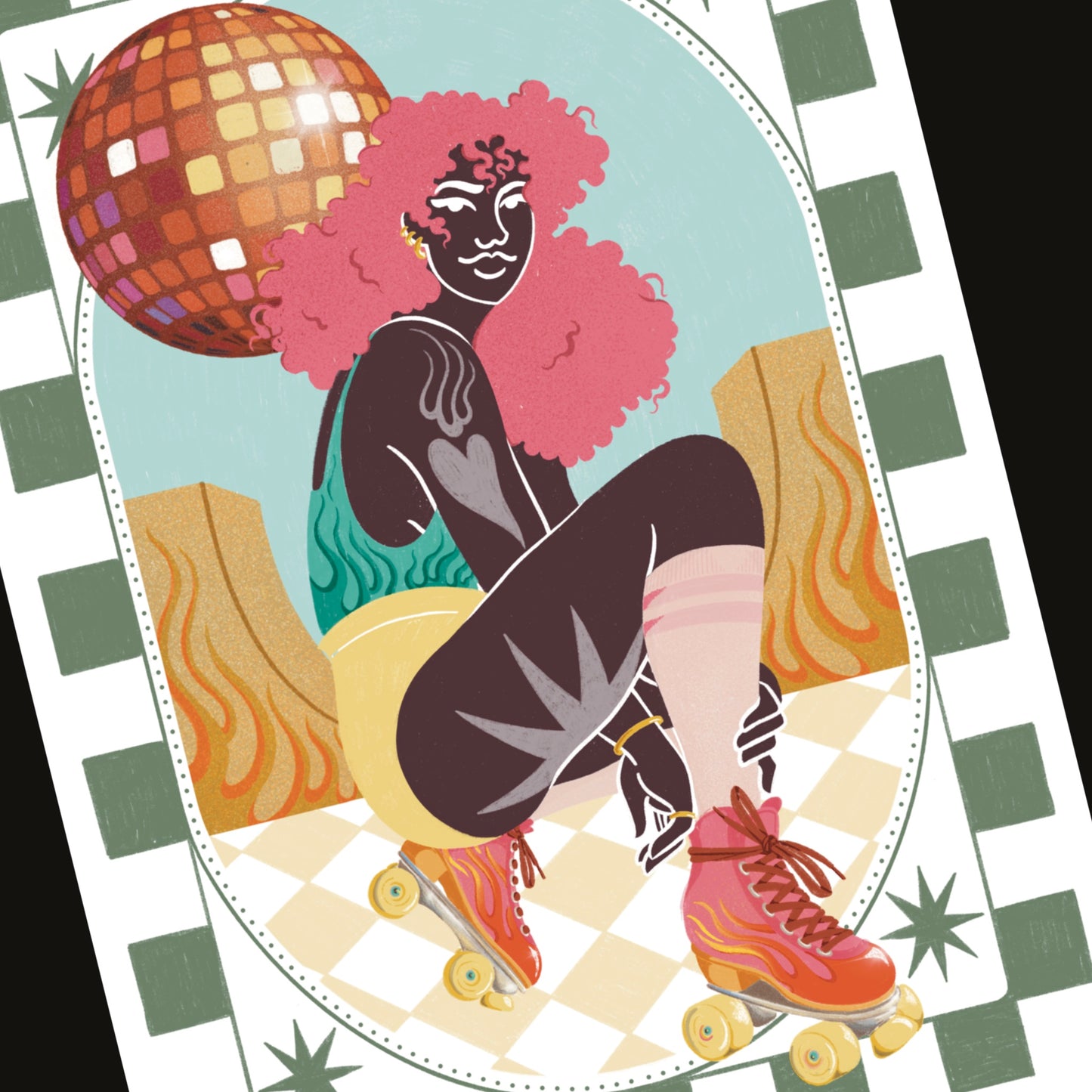 Roller Girl - 2 couleurs